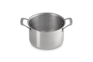 Essential Stainless Steel Deep Round Stockpot, 4 qt.