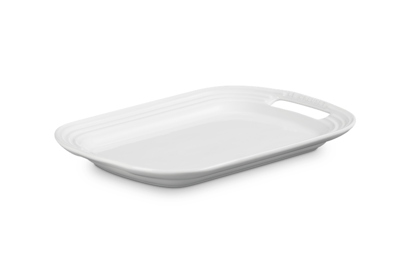 Serving Platter, 14" in White