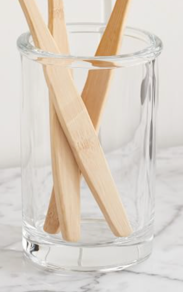 Apothecary Glass Toothbrush Holder