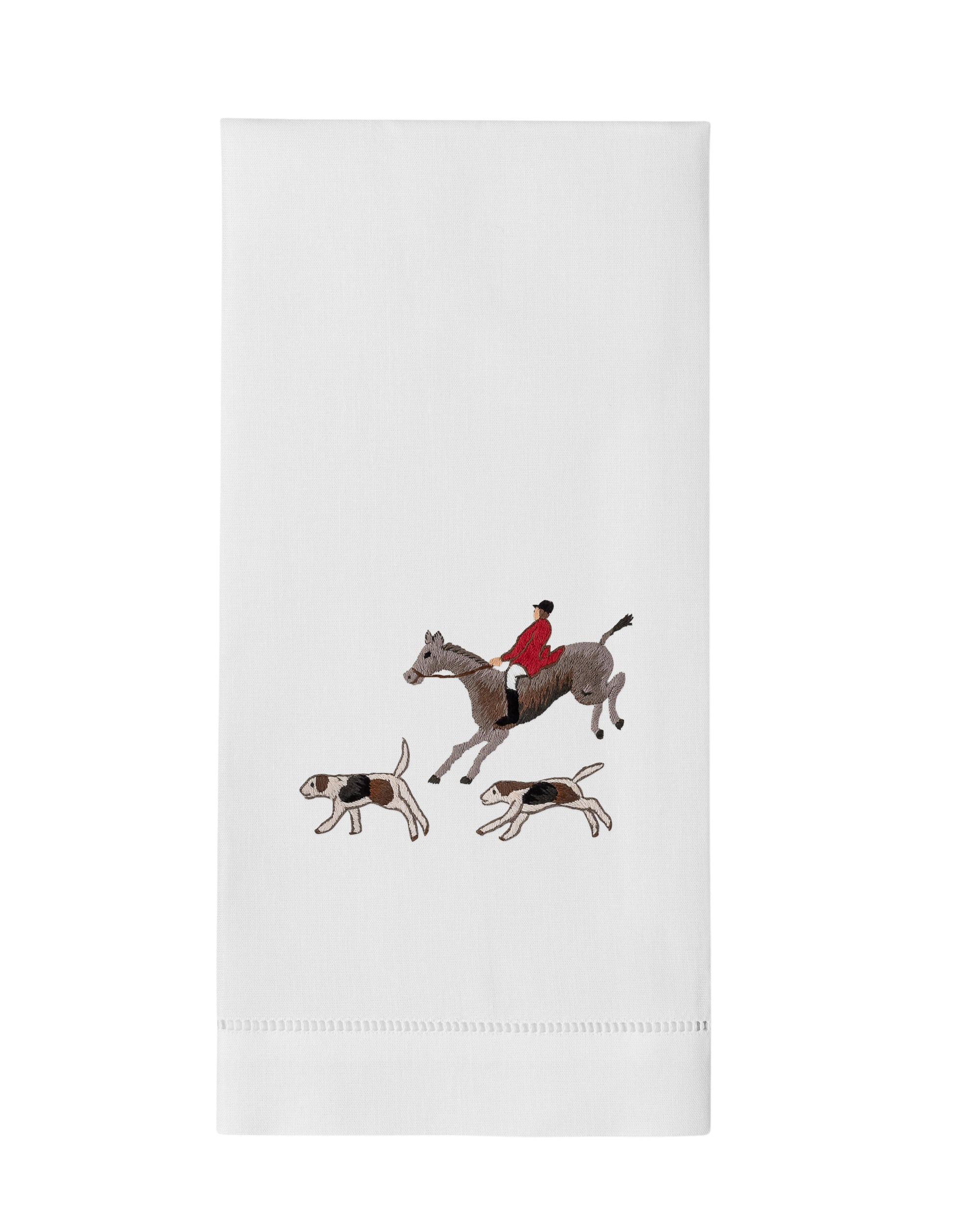 Henry Handwork Hunt Scene Towel - Thumbnail 5