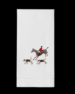 Hunt Scene Hand Towel