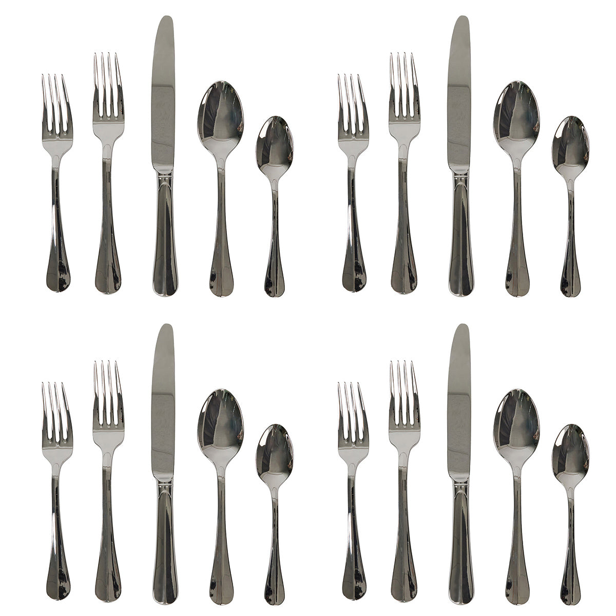 Bistro 20 pc Flatware Set