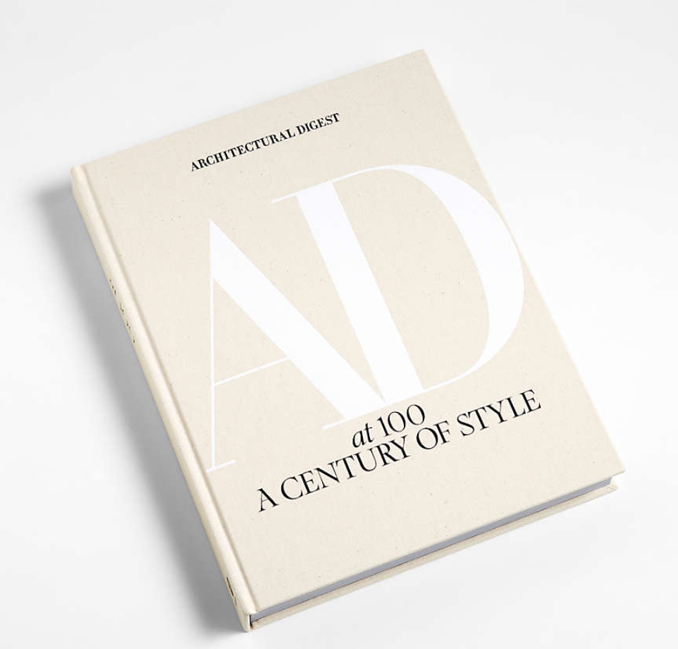 "Architectural Digest At 100" White Coffee Table Book