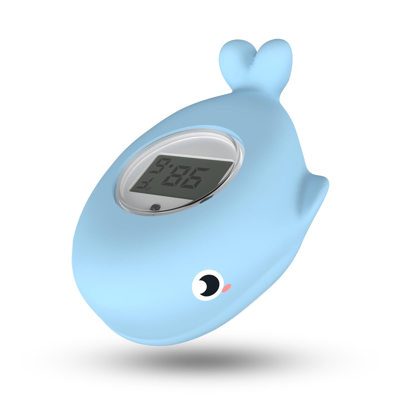 Baby Bath Bathtub Thermometer for Infant - Safety Bath Tub Water Temperature Digital Thermometer - Floating Bathing Toy Gift for Kids Newborn Mother with Flashing Temperature Warning