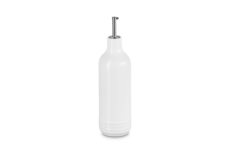 Signature Oil Cruet in White 20 oz