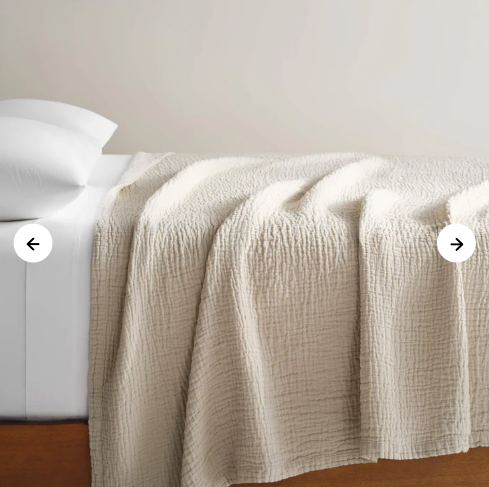 Airweave Crinkle Cotton Bed Blanket