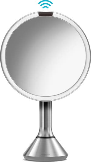 8-Inch Sensor Rechargeable Tabletop Mirror
