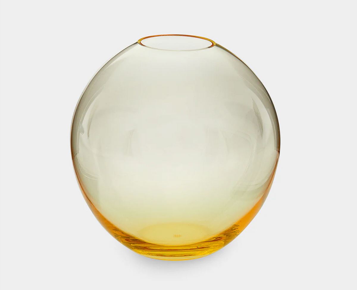 BV60 Flower Hand-Blown Crystal Vase