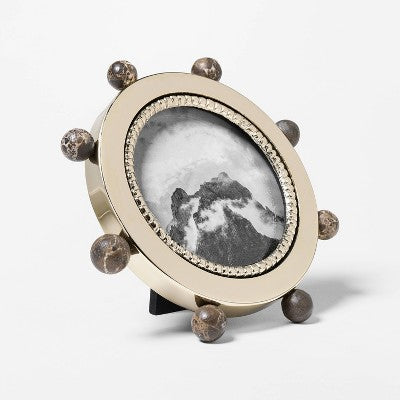 4x4 Metal and Marble Frame