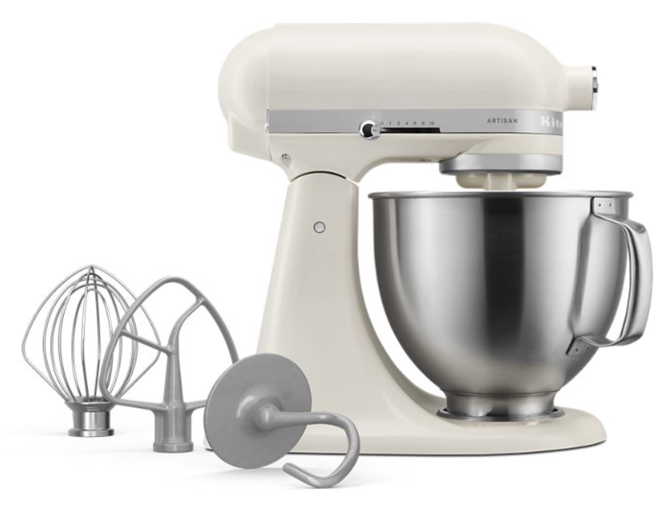 Artisan® Series 5 Quart Tilt-Head Stand Mixer: Porcelain White