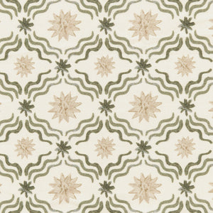 Mini Crib Sheet in GOTS Certified Organic Brushed Cotton by Nate Berkus in Juniper Star