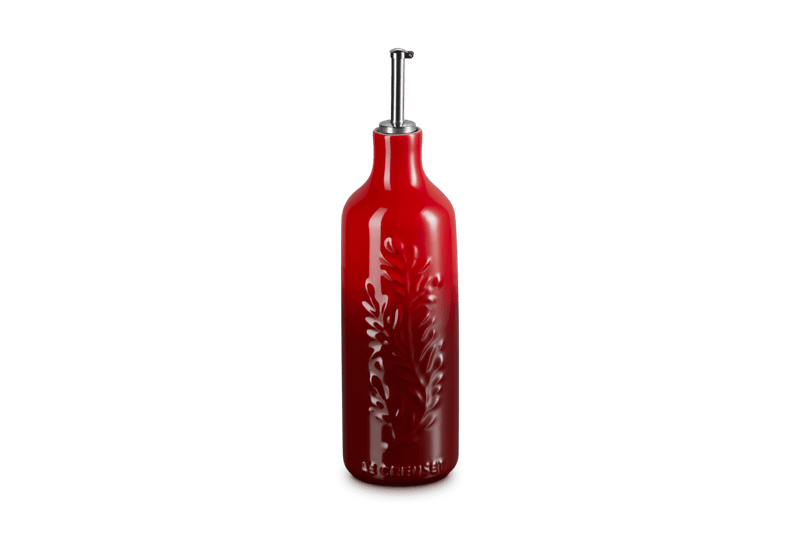 Olive Branch Collection Oil Cruet, 20 oz. in Cerise