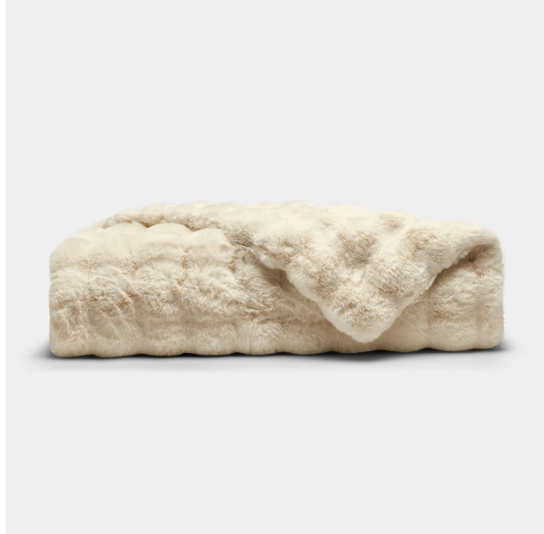 Bubble Cuddle Blanket - Creme