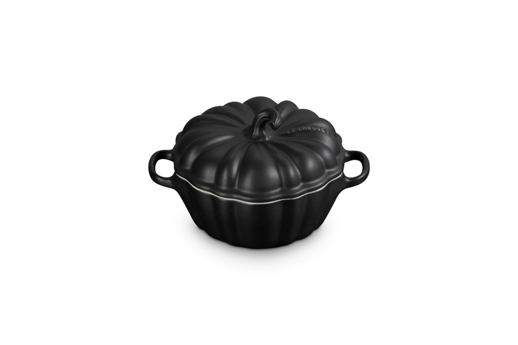 Le Creuset Pumpkin Mini Cocotte, 12 oz., Licorice