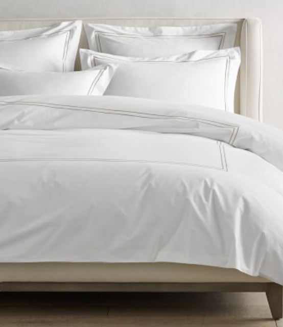 Chambers® Italian Hotel Embroidered Duvet Cover & Shams