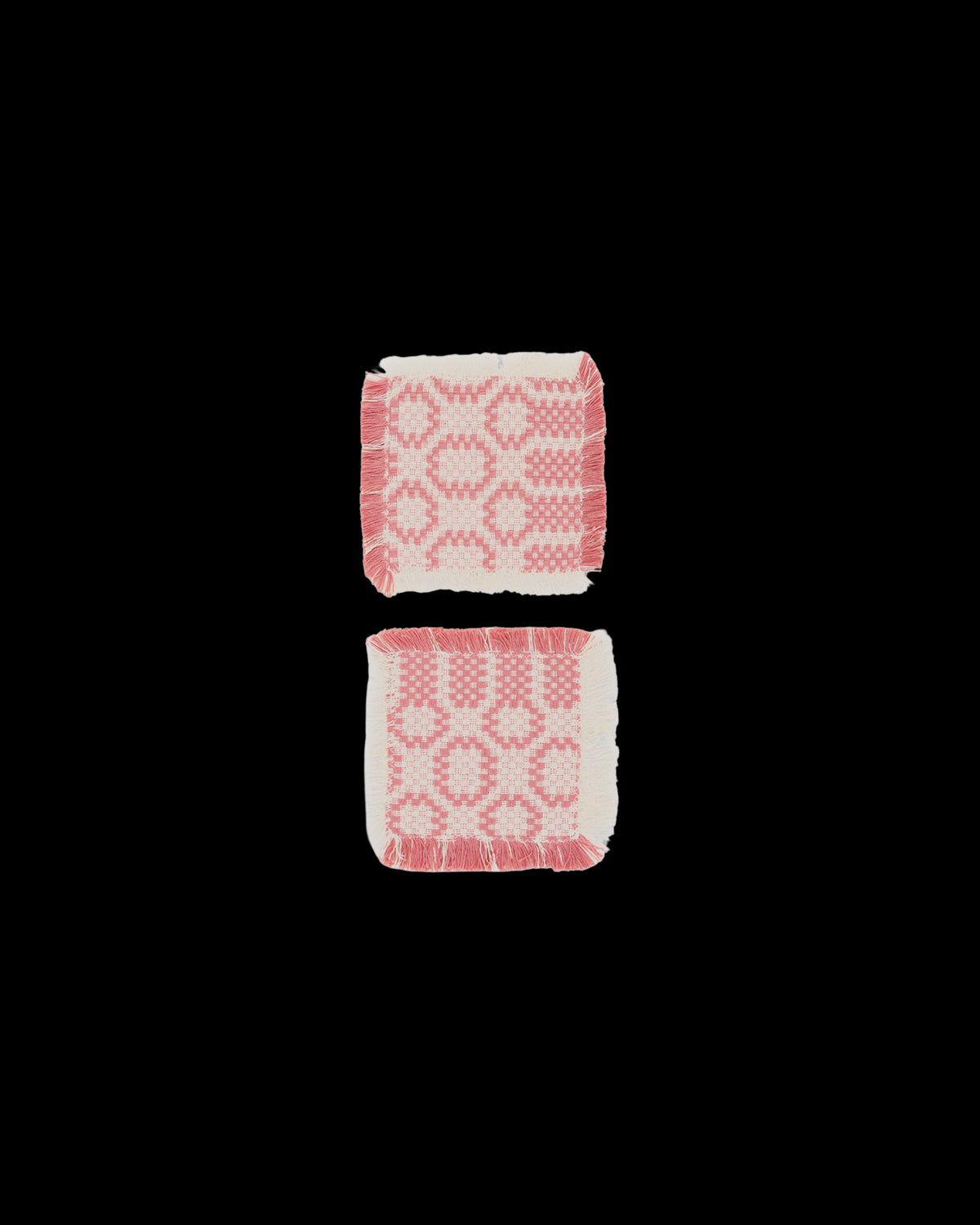 Lecce Coasters in Pink, Set of 2