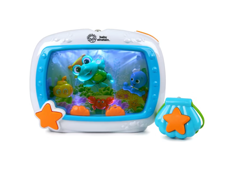 Baby Einstein Sea Dreams Soother Musical Crib Toy and Sound Machine - Blue
