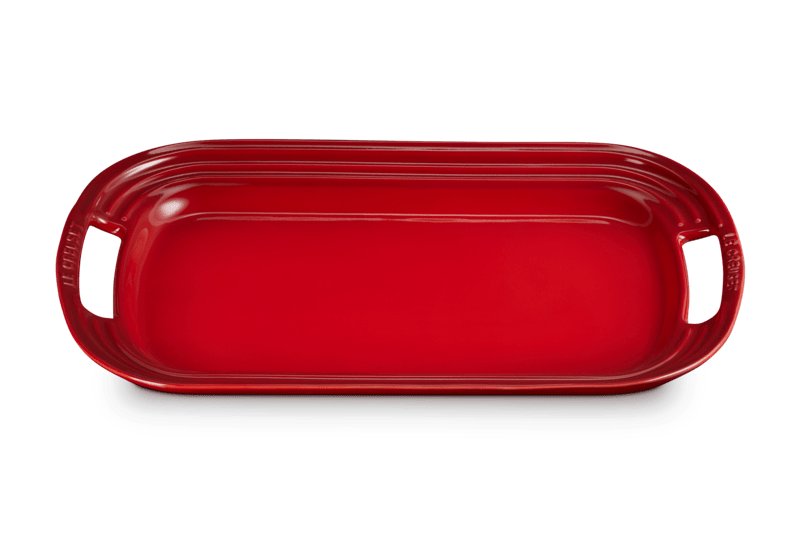 Serving Platter, 16.25" in Cerise