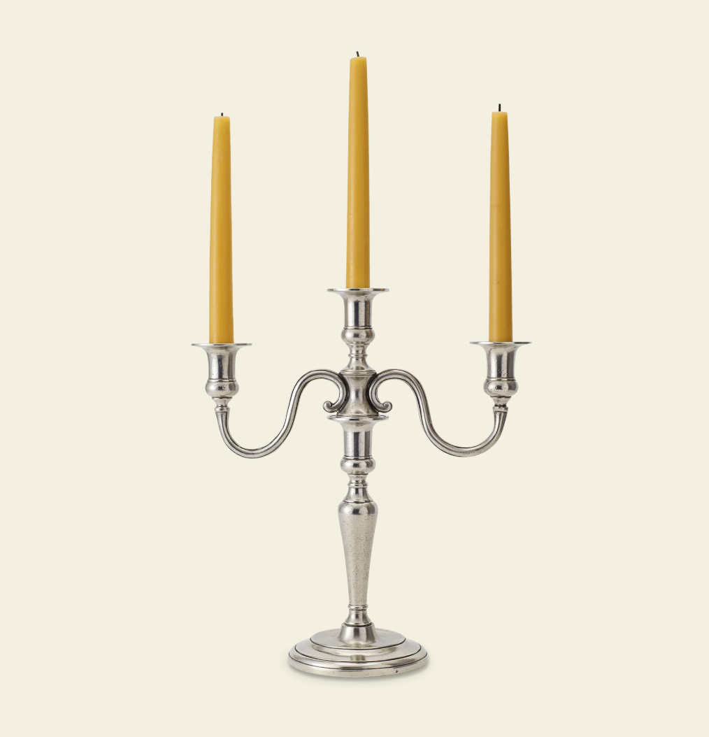 3-Flame Candelabra