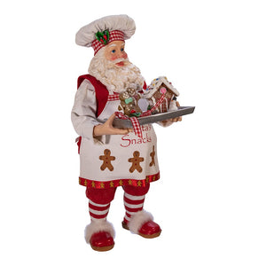 Gingerbread Chef Santa
