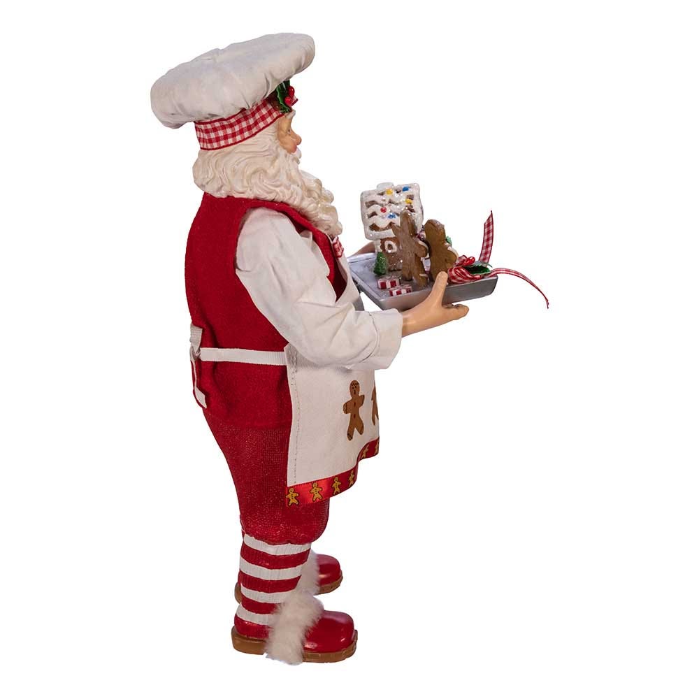 Gingerbread Chef Santa