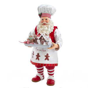 Gingerbread Chef Santa