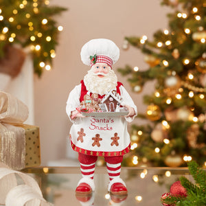 Gingerbread Chef Santa
