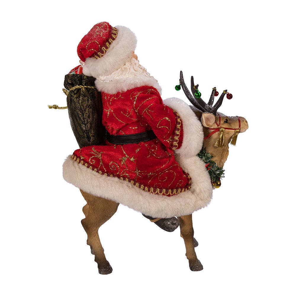 Santa on Reindeer