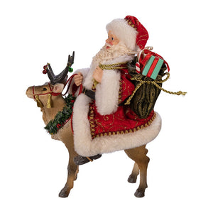 Santa on Reindeer