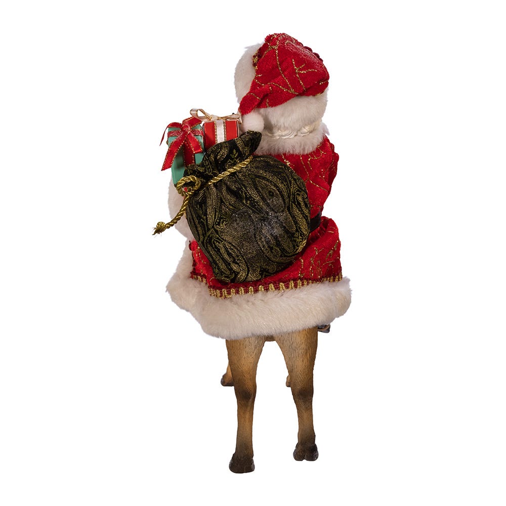 Santa on Reindeer