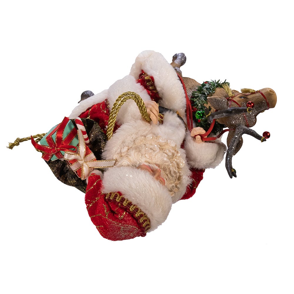 Santa on Reindeer