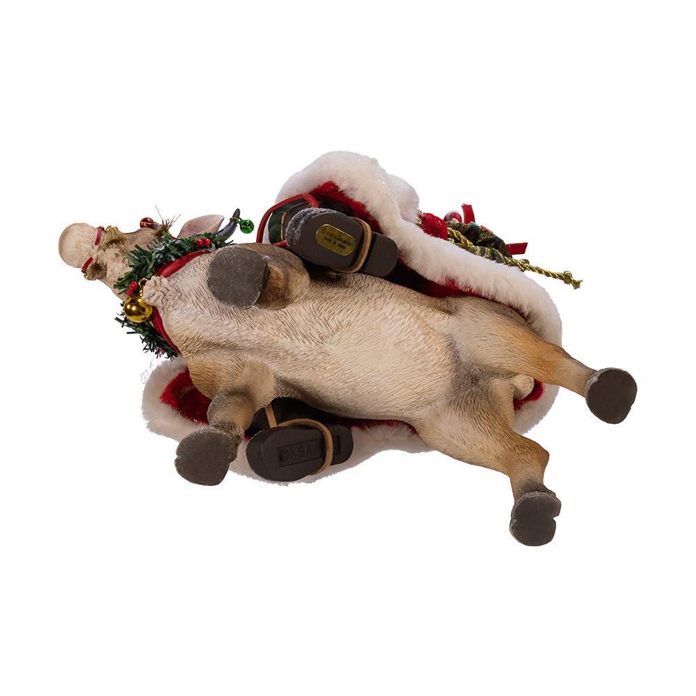 Santa on Reindeer