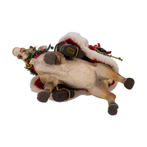 Santa on Reindeer