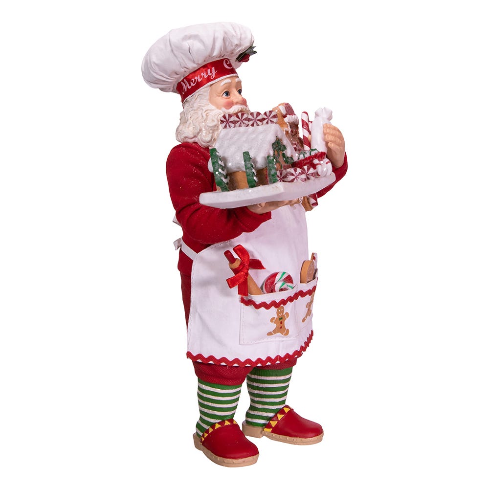 Gingerbread Chef Santa