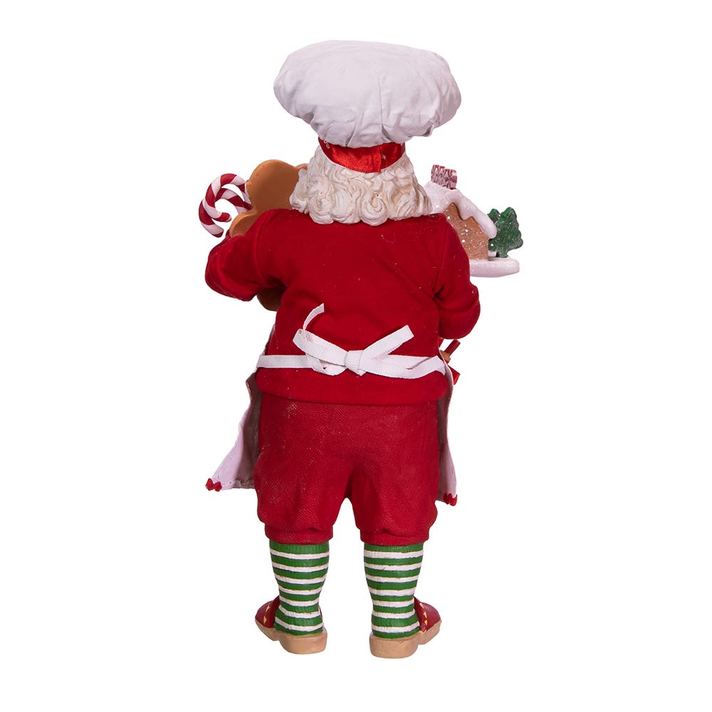Gingerbread Chef Santa