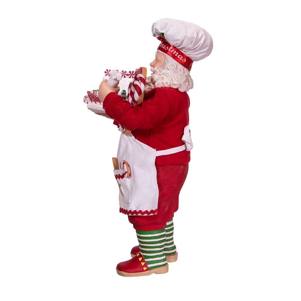 Gingerbread Chef Santa