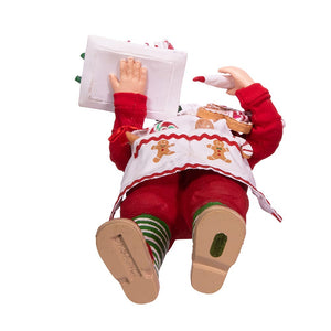 Gingerbread Chef Santa