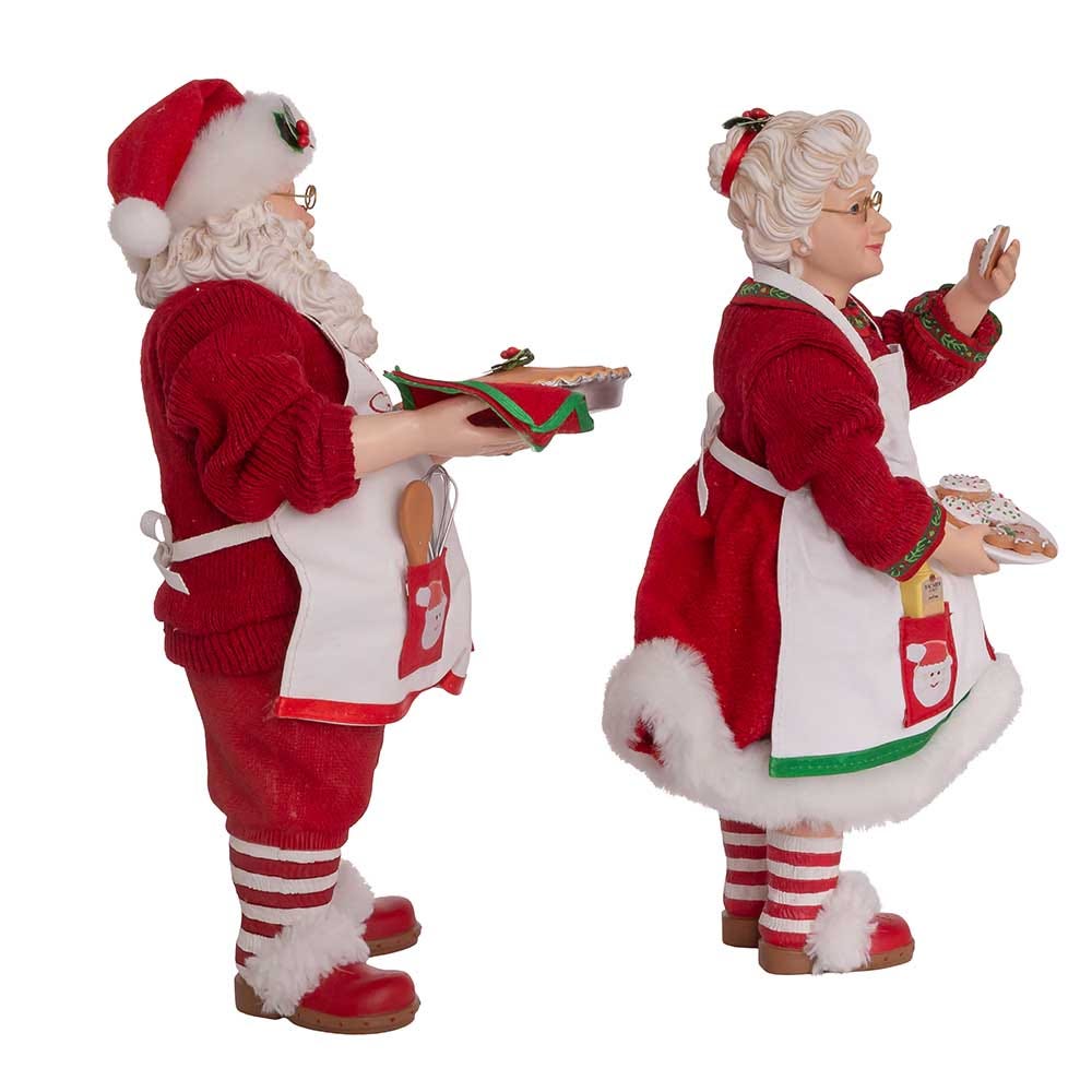 Mr. and Mrs. Santa, Set of 2