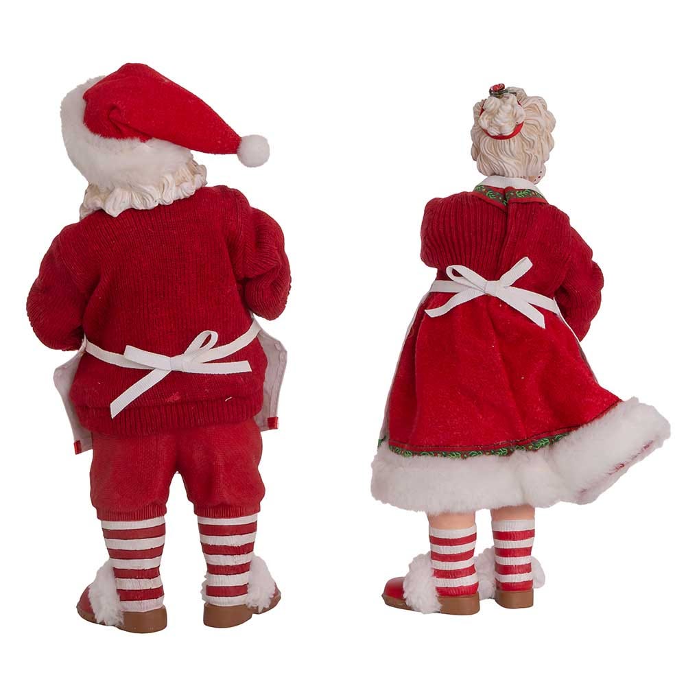 Mr. and Mrs. Santa, Set of 2