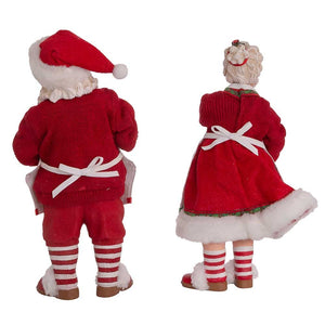 Mr. and Mrs. Santa, Set of 2