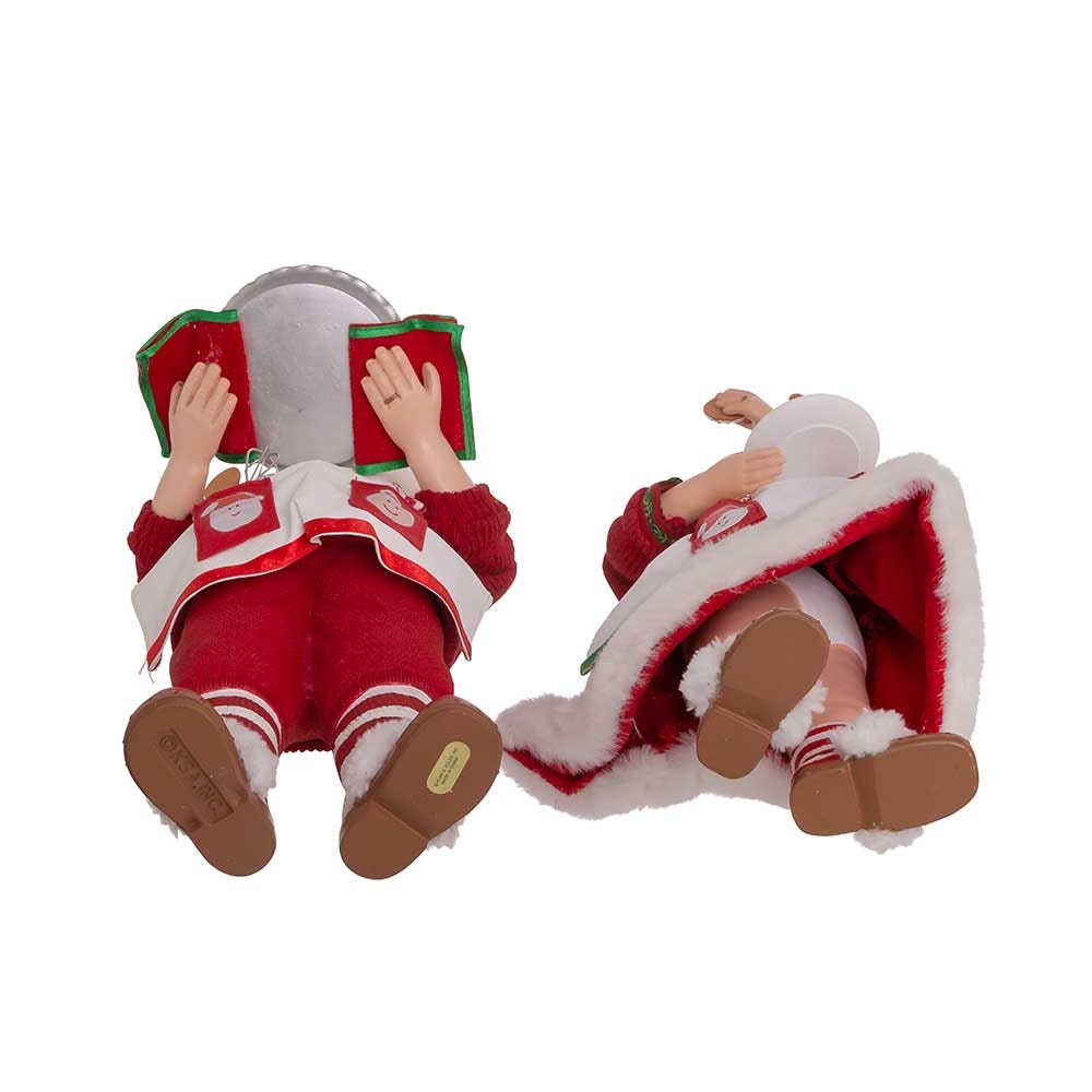 Mr. and Mrs. Santa, Set of 2