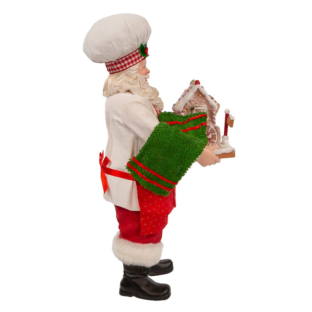 Santa with Gingerbread Train