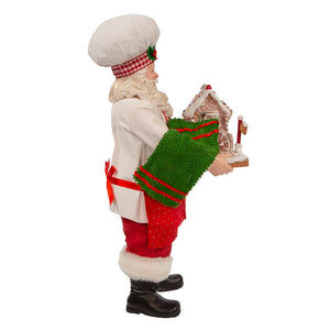 Santa with Gingerbread Train