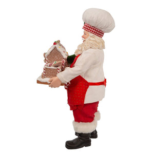 Santa with Gingerbread Train