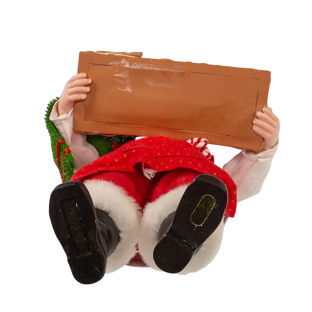 Santa with Gingerbread Train