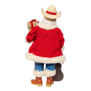 Western Santa with Guitar