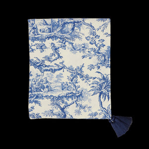 Blue Toile Tablecloth