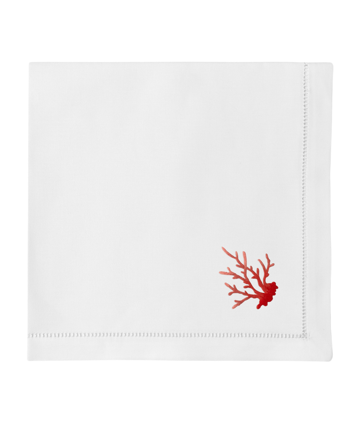 Coral Branch Red Napkin