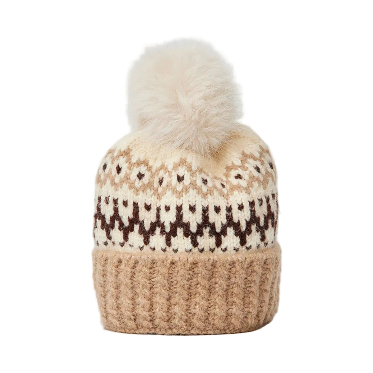 Fair Isle Knit Beanie