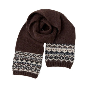 Fair Isle Knit Scarf